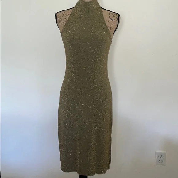 Ralph Lauren Sparkling Green Dress - Picture 1 of 8